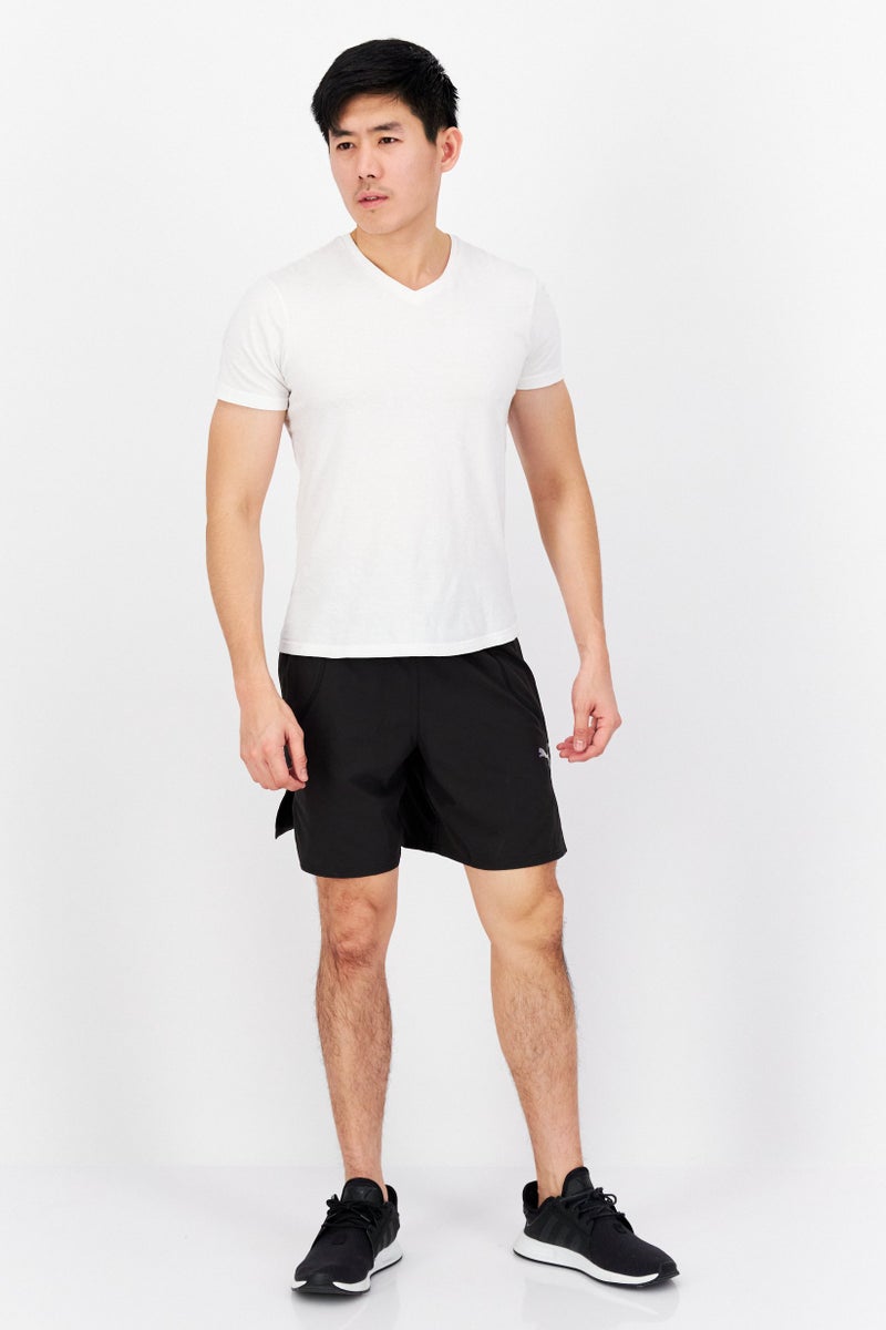 PUMA Men Sportswear Fit Brand Logo Training Shorts, Black - Image 4